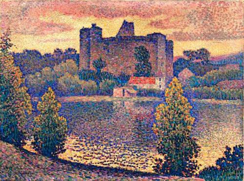Le Chateau de Clisson, 1905, Jean Metzinger