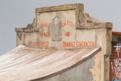 bobbycaputo:  Artist    Joshua Smith  Creates Miniature Worlds Mimicking the Grit and Grime of Urban Architecture  