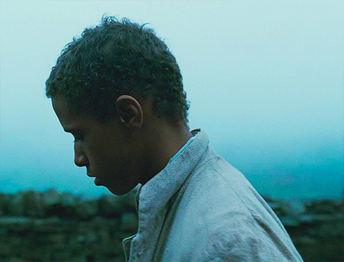 blacksinperiodfilms:Solomon Glave as Young Heathcliff in Wuthering Heights (2011)