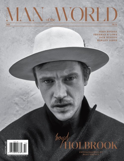 Boyd Holbrook for MAN of the WORLD.