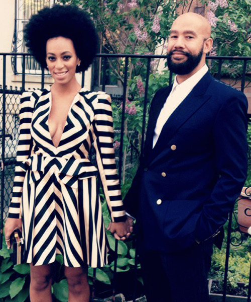 nasty-gyalxxx:Solange & her fiance