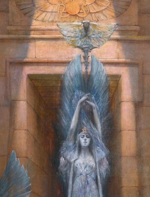 aqua-regia009:  The Goddess Neith (1900)
