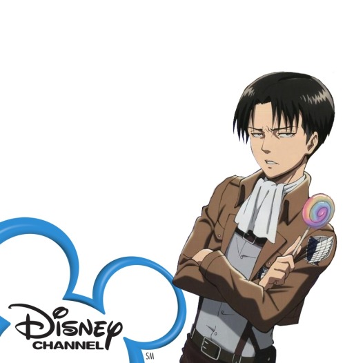 tuna-tetrazzini:I’m lance corporal Levi and you’re watching Disney channel