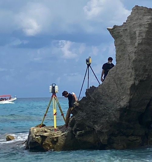 First look at the set of THE MARVELS in Tropea, Italy.