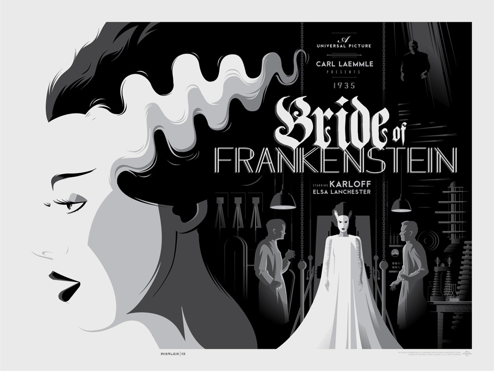 geek-art:  Geek-Art.net Booh ! The awesome Monsters series by Tom Whalen ! More