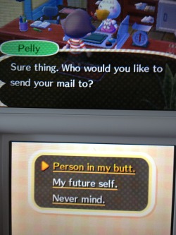 sophiecrossing:  lavour:  i named my town “my butt” and it’s probably the best decision i’ve ever made  this never fails to make me laugh 