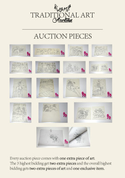 This Is The List Of This Years Traditional Art Auction Pieces. And A List With &Amp;Ldquo;Snips&Amp;Rdquo;,