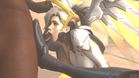 nodusfm: [Request] Mercy Foot-blowjob [0:06] I didn’t think this pose was possible