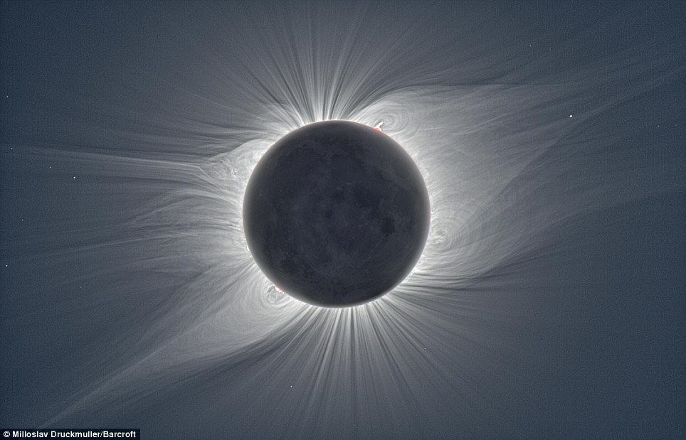 art-angelsz: sixpenceee:  A photo montage captured during a solar eclipse over the