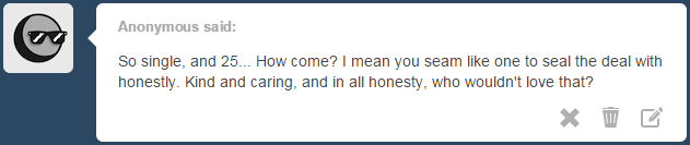 askcaptainbubbles:  askpeachypit:  &ldquo;Well, I admit I haven’t dated since