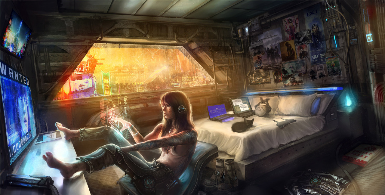 tacticalneuralimplant:  Inca’s Apartment by Tsabo6