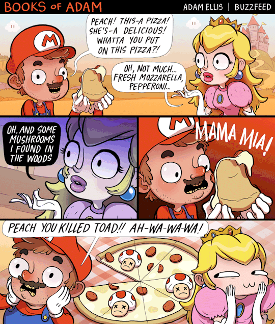 retrogamingblog:  Mario Comic by Booksofadam 