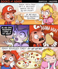 retrogamingblog:  Mario Comic by Booksofadam