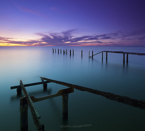 The old Jetty by Garry - www.visionandimagination.com on Flickr.