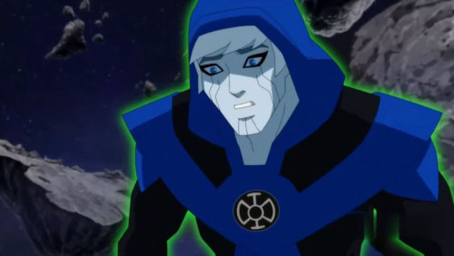 BLUE LANTERN RAZER. (Young Justice S4 x 19)WHY IS HE SO BEAUTIFUL??? WHY.