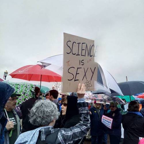 Science IS sexy. #notmysign #ScienceMarch #EarthDay (at Hartford, Connecticut)