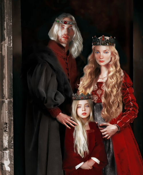 preasoiafsource:  King , his wife Queen and their daughter Princess