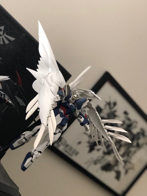 A Long Time Ago I Built This Wing Zero. Shortly After I Ended Up Losing Some Feathers And Its Always