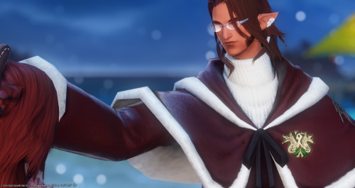 grumpy-limsan-customs-cat: The Starlight Elf and the Reindeer.ft. @ffxivaltstars