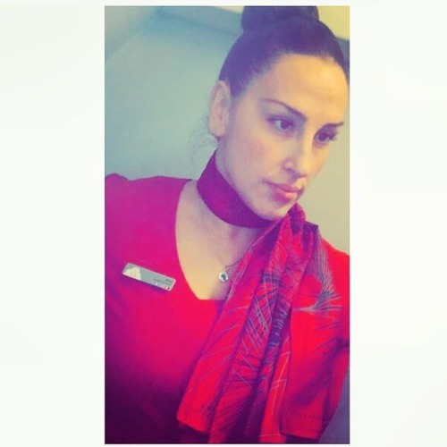 33000shadesofaflightattendant:Don’t trust the serious look, I’m just thinking WTF! ‍♀️www.in