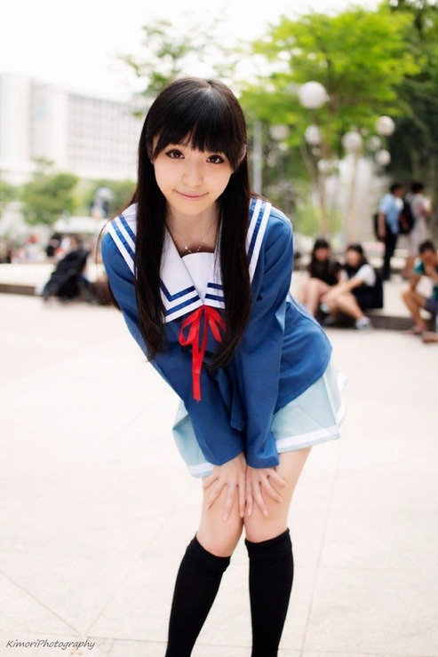 cosplay-soul:  Nase Mitsuki | Kyoukai no Kanata