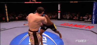 hensexy:  “He just looked at me like, ‘damn you’re slow.’” - Forrest Griffin on fighting Anderson Silva 