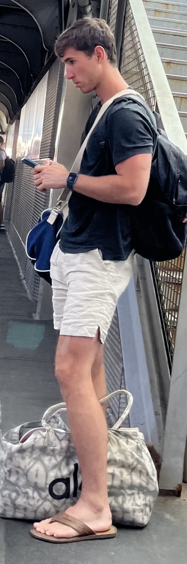 The LIRRhandsome JockFlojo Flip Flops