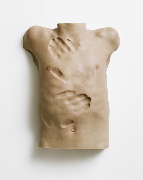 childmagazine: The work of Swedish artist Anders Krisár often deals with the human body. Look