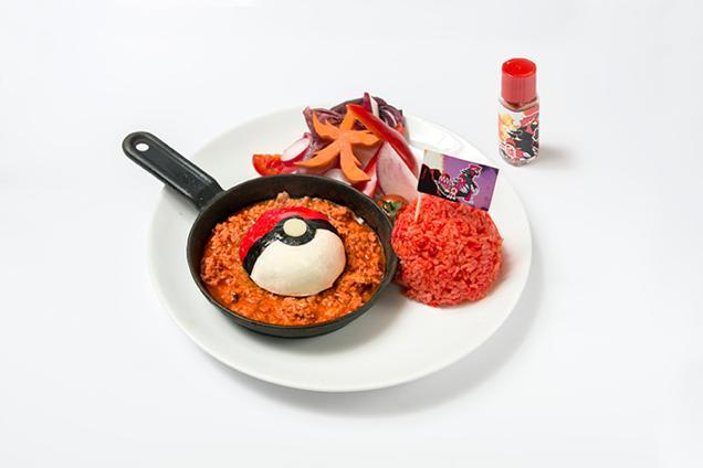 kotakucom:  Photos from the Pokémon Cafe Ω Ruby &amp; α Sapphire, which opened