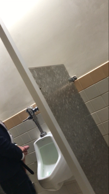 hobartgloryhunter:  gloryholecam:Don’t know why this didn’t post the 1st time. Super hot, bearded, suited, hairy, tatted and lean guy. Jerking it at the urinals. Said no to me blowing at first but as soon as he weakened I jumped down there and he