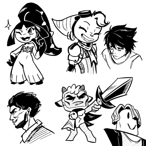 I Couldn't Decide What To Draw So I Did A Doodle Page