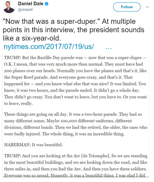 Trump on Healthcare, Napoleon, Hitler, and a super-duper good time.