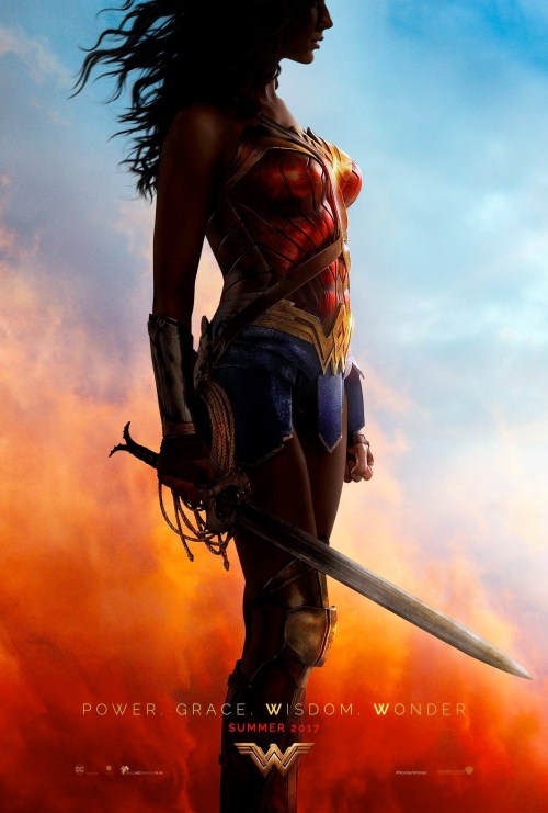 (via First Wonder Woman Movie Poster Shows the Superhero&rsquo;s True Colors)