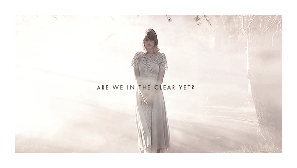wearemadeofstarlight:  In the clear yet, good  