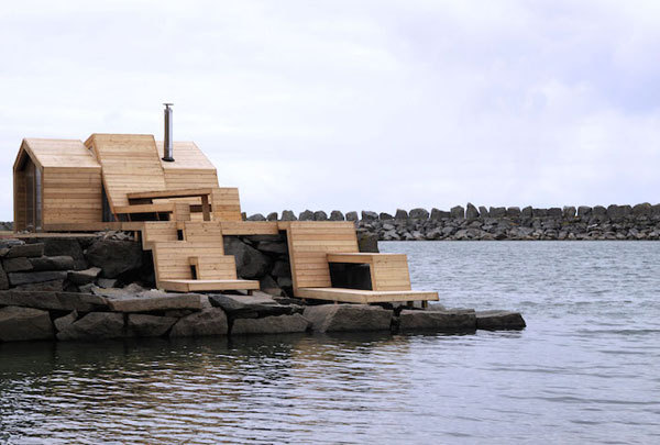 weandthecolor:  A Seaside Sauna in NorwayThis sauna was designed by  The Scarcity