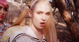 frootparadise:  “I’m tired of being considered vapid for liking pop music or caring about fashion as if these things inherently lack substance or as if the things I enjoy somehow make me a lesser person.” - Grimes