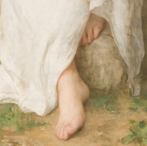 die-rosastrasse: Charles-Amable Lenoir (French, 1861-1940) Love’s Whisper (detail)