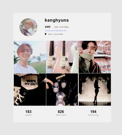 introducing the INSTAGRAM of @rkyounqhyun!account was created in approximately 2018created the accou