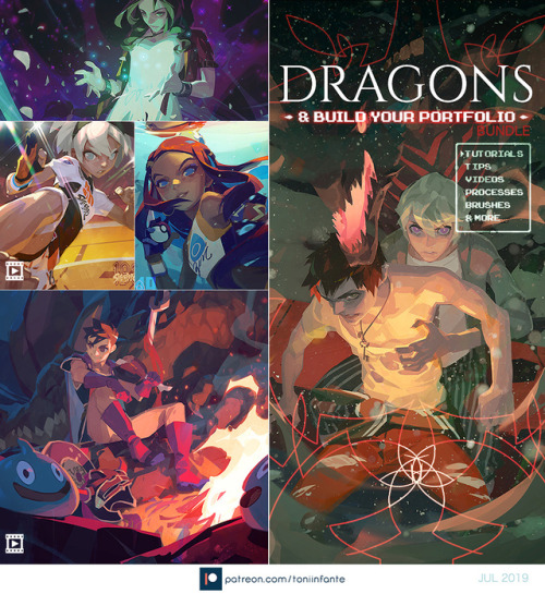 toniinfante: Next patreon Bundle for all July subscribers! There’s time until July 31th! More 