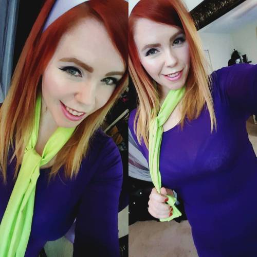 Scooby Dooby Doo, where are you? Do I make a good damsel in distress? I think Daphne is a good look 