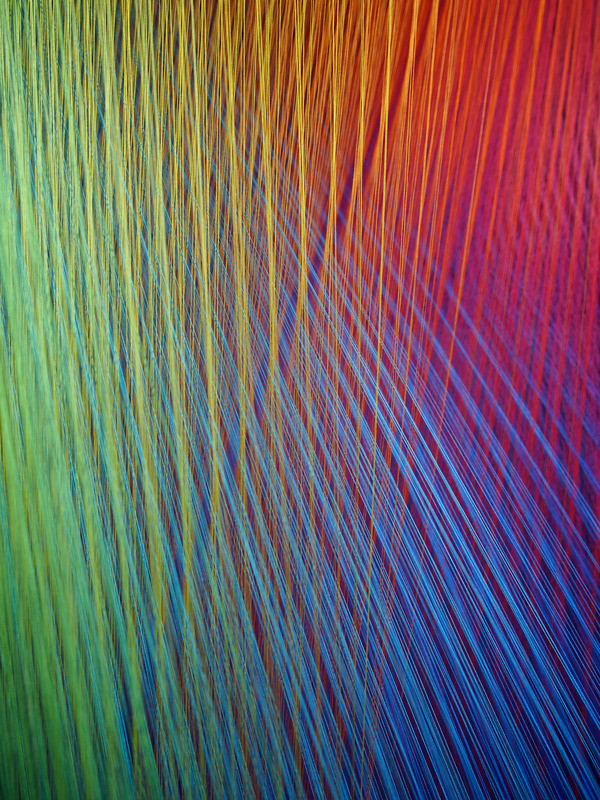 the-vortexx:  Amazing examples of string art by Gabriel Dawe 