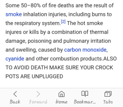 starklinqs:  Honestly seeing the smoke inhalation