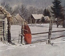 zolotoivek:  On the outskirts of Luga, c. 1904. Photo by Sergei Prokudin-Gorsky. 