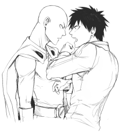 florbe-triz:  Saitama: Who are you!Saitama: I’m you but stronger. ¬¬ 