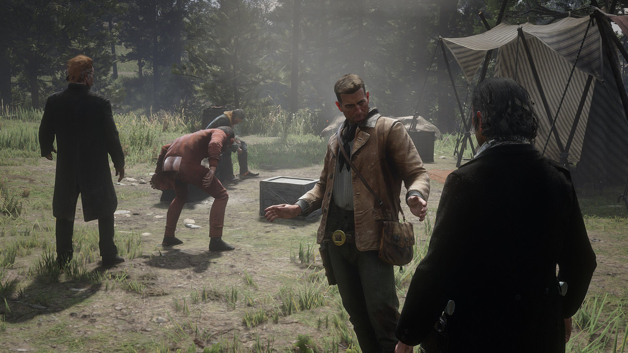 Arthur Morgan  Reverendo Swanson - Red dead redemption 2 