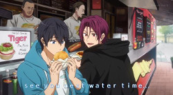 fencer-x:  aitaikimochi:  repeatingregret:  rin took haru to harry’s cafe de wheels sydney’s most famous pies i cannot belieVE FOOD SIGHTSEEING DATES :’)  I NEED TO GO TO SYDNEY ASAP  FANDOM ROADTRIP.