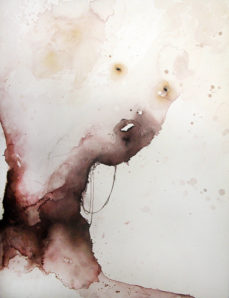 bloodstainedvibrator:  selections from the watercolor series I don’t want your