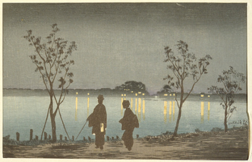 thejapanesewoodblock - Night on the Sumida RiverAlternate...