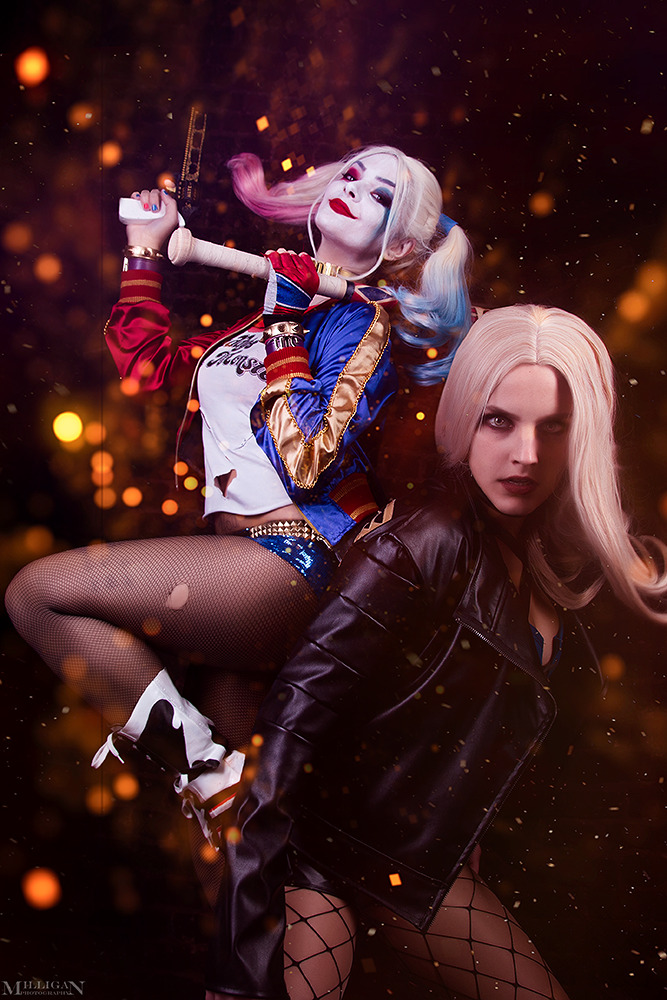   Harley Quinn &amp; Black Canary Marika Greek as HarleyJerryRevy as Canary