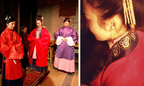 笄礼 Ji Li, the traditional coming-of-age ceremony for girls who reach fifteen, the adult age of women